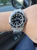 Clean Factory Rolex Submariner 3235 Black Face Watch 41mm 